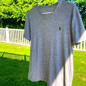 Gray Ralph Lauren T-Shirt